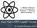 1 What is React Native What is AWS Amplify