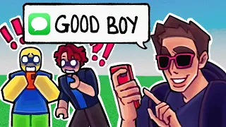 DISTURBING TEXT MESSAGE Prank on Roblox Voice Chat