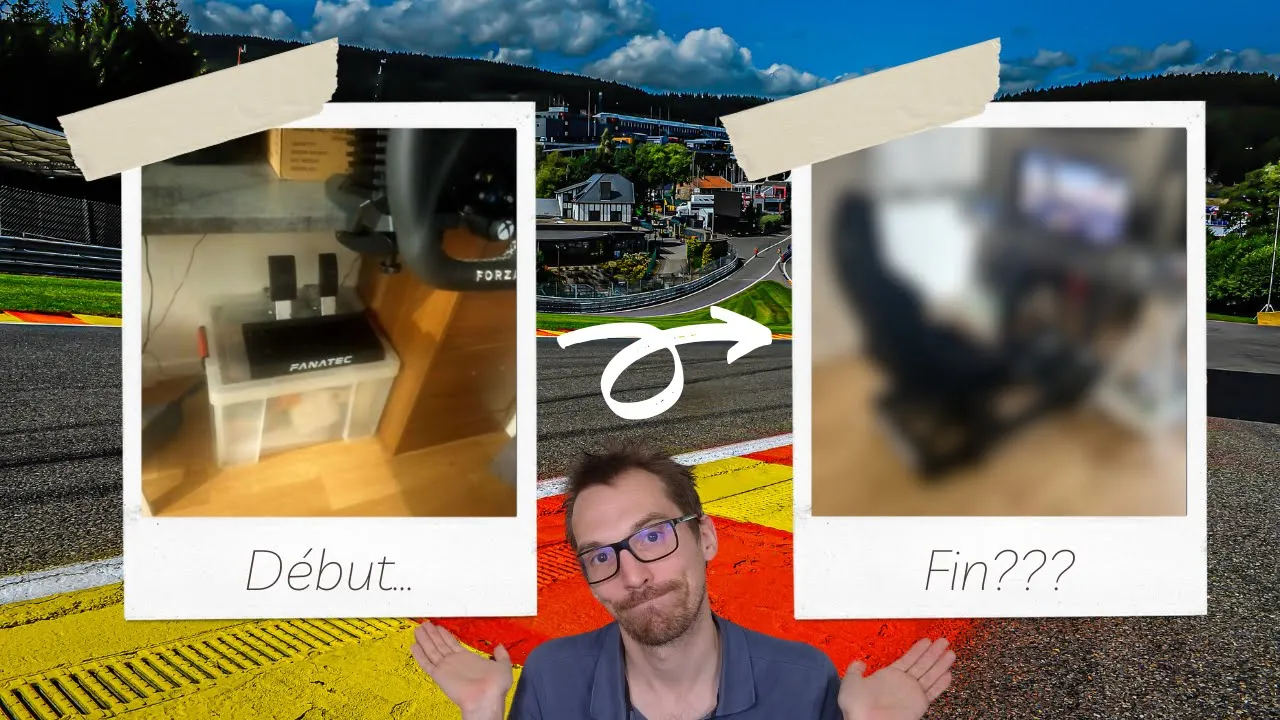 De Bureau à Setup Haut de Gamme : Une Évolution Inspirante en Sim Racing !