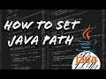 How do I set the Path System Variable Java imakarshv