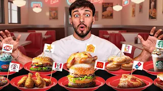 PROBÉ EL PRODUCTO MÁS POPULAR DE COMIDA RÁPIDA BUSCANDO EL MEJOR 🍔🍟🍕