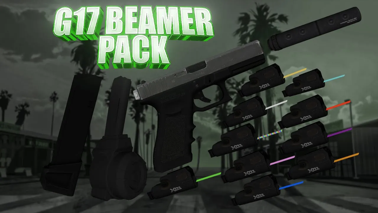 G17 BEAMER (USEABLE AND WORKING BEAMS)