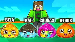 TRANSFORMEI meus AMIGOS em DUMPLING SQUISHY no Minecraft!