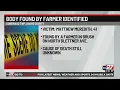 Body found by farmer in Adams County identified