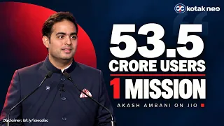 Akash Ambani at the Jio Platforms IPO Press Conference in Mumbai