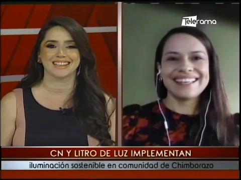 CN y Litro Luz implementan iluminación sostenible en comunidad de Chimborazo