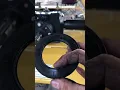 repair replace leaking seal in gear box of tiller