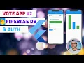 Flutter Tutorial Full App - Vote Firebase Authentication Firestore Database