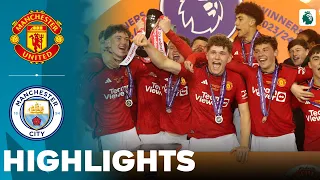 Download Manchester United vs Manchester City | Highlights | U18 Premier League Cup Final 23-04-2024 MP3