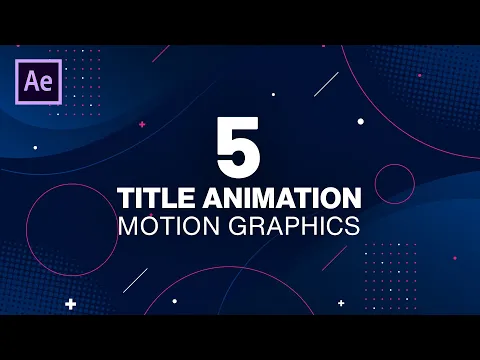 Download MP3 5 Title Text Animation in After Effects - After Effects Tutorial