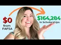 How I went from NO financial aid to WINNING 164 284 in scholarships and graduating DEBT-FREE