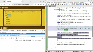 jQuery 8 Using the charAt toUpperCase and slice methods