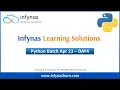 Python Beginner Class Day4 Apr23 Batch