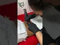 Lower back tattoo