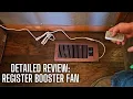 Register Booster Fan Air Vent Fan Booster