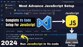 Visual Studio Code setup for JavaScript how to run JavaScript in Vs Code in Hindi 2024