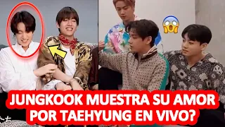 🚨¡NO LO CREERÁS!😱 Jungkook se dejó llevar y mostró su amor por Taehyung en vivo💘🔥