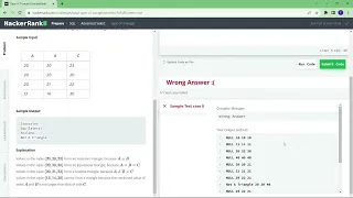 Hackerrank SQL Solutions - Type of Triangles Level