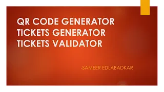 QR code generator using python tkinter