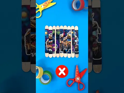 Solving Paper Craft Puzzle with Bus Eater by Choo Choo Charles 🧩#choochoocharles #buseater #puzzle