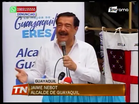 Nebot inauguró laboratorio de computación en unidad educativa Transfiguración