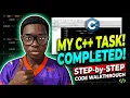 Title C Code Analysis Bug Fixing Walkthrough Task 2 Solution