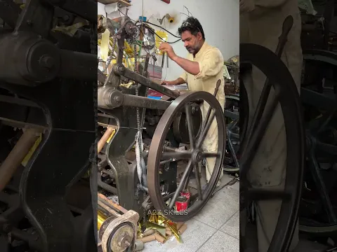 1930s Old Printing Machine Still Working 🖨️ | A2Z SKILLS