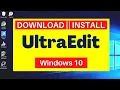 How to download and install UltraEdit on Windows 10