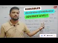 Variable Declaration and Initialization In C Hindi Variables in C Lec 2 4