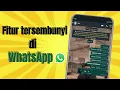 Download Lagu Fitur Rahasia WhatsApp yang jarang Diketahui | Fitur  WhatsApp Terbaru