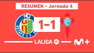Getafe 1-1 RC Celta | LALIGA EA SPORTS (Jornada 4) - Resumen | Movistar Plus