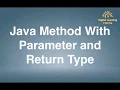59 Java Method With Parameter and Return Type Online Training Download app from below link