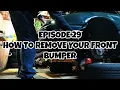 NA MX5 MIATA - FRONT BUMPER REMOVAL