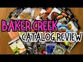 Reviewing my Baker Creek catalog order from Baker Creek Heirloom Seeds
