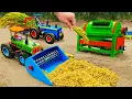Download Lagu Top diy tractor making mini Rice Harvester Machine | diy Planting \u0026 Harvesting Rice Fields | HP Mini