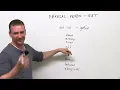 10 GET Phrasal Verbs: get down, get off, get through, get up, get away...