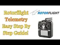 Rotorflight Telemetry with Nexus XR Radiomaster TX16S