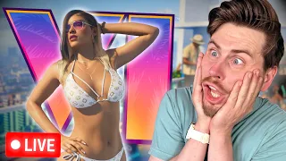 PLAYING GTA5 AND REACTING TO GTA6 REVEAL