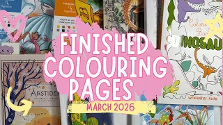 Finished Adult Colouring Pages March 2026 Adult Coloring