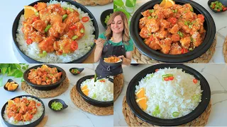 دجاج بصلصة البرتقال 😋😋 Chicken with orange sauce