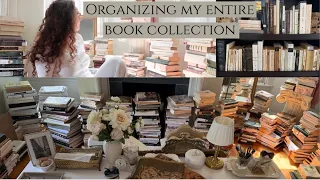 Organizing my entire library / book collection