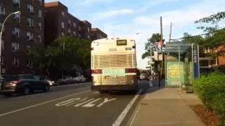MTA Bus LeFrak City bound D4500 2859 QM40 at 63 St