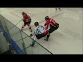 Max Birbraer Hits Brock Matheson Suspension Hit EIHL 27-9-12