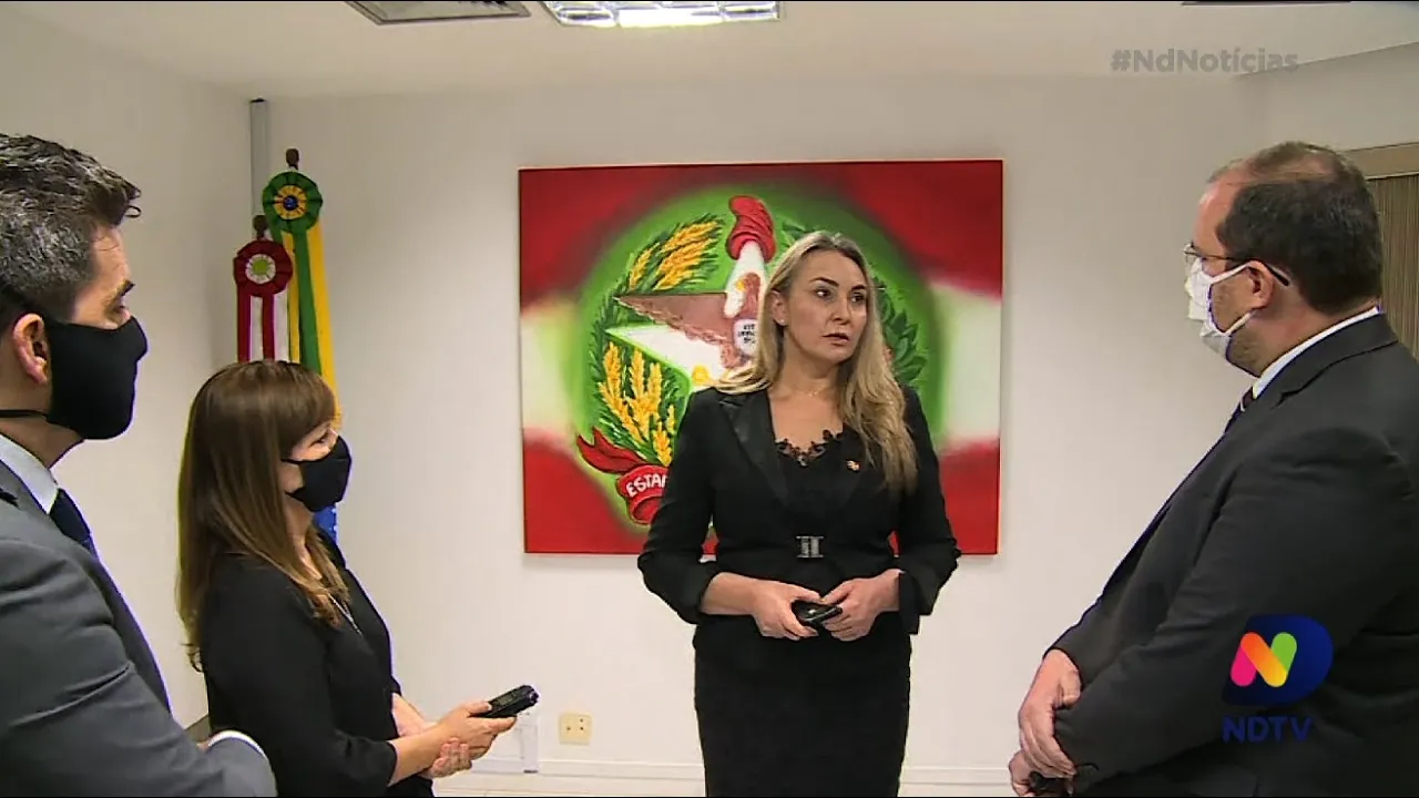 Daniela Reinehr cumpre agenda em Brasília