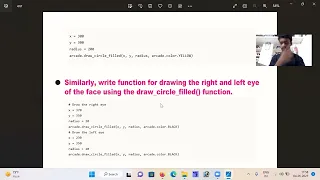 How To Draw a Happy Face Using Arcade Library ATT TECH TALK PRESENTATION OF PYTHON