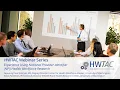 HWTAC Webinar 010 - Experience Using National Provider Identifier NPI Health Workforce Research