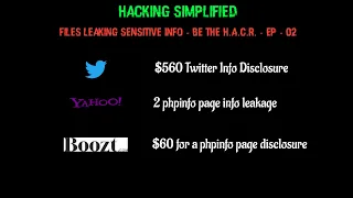 files leaking sensitive info be the h a c r ep 02