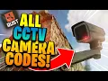 All Rust CCTV Camera Codes Watch cameras from your base