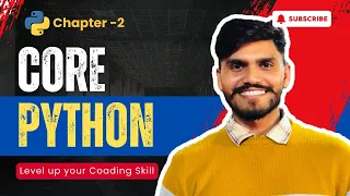 Python Chapter 2 Variables and Data Types Core Python Tutorial for Beginners Hindi