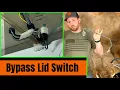 How To BYPASS A LID SWITCH On A Washing Machine 2 - Minute Tutorials Ep 6